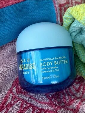 Isle of Paradise Blue Body Butter - Hydrating Body Cream